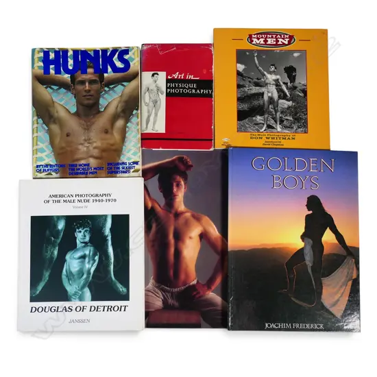 SIX PUBLICATIONS: PHYSIQUE PHOTOGRAPHY